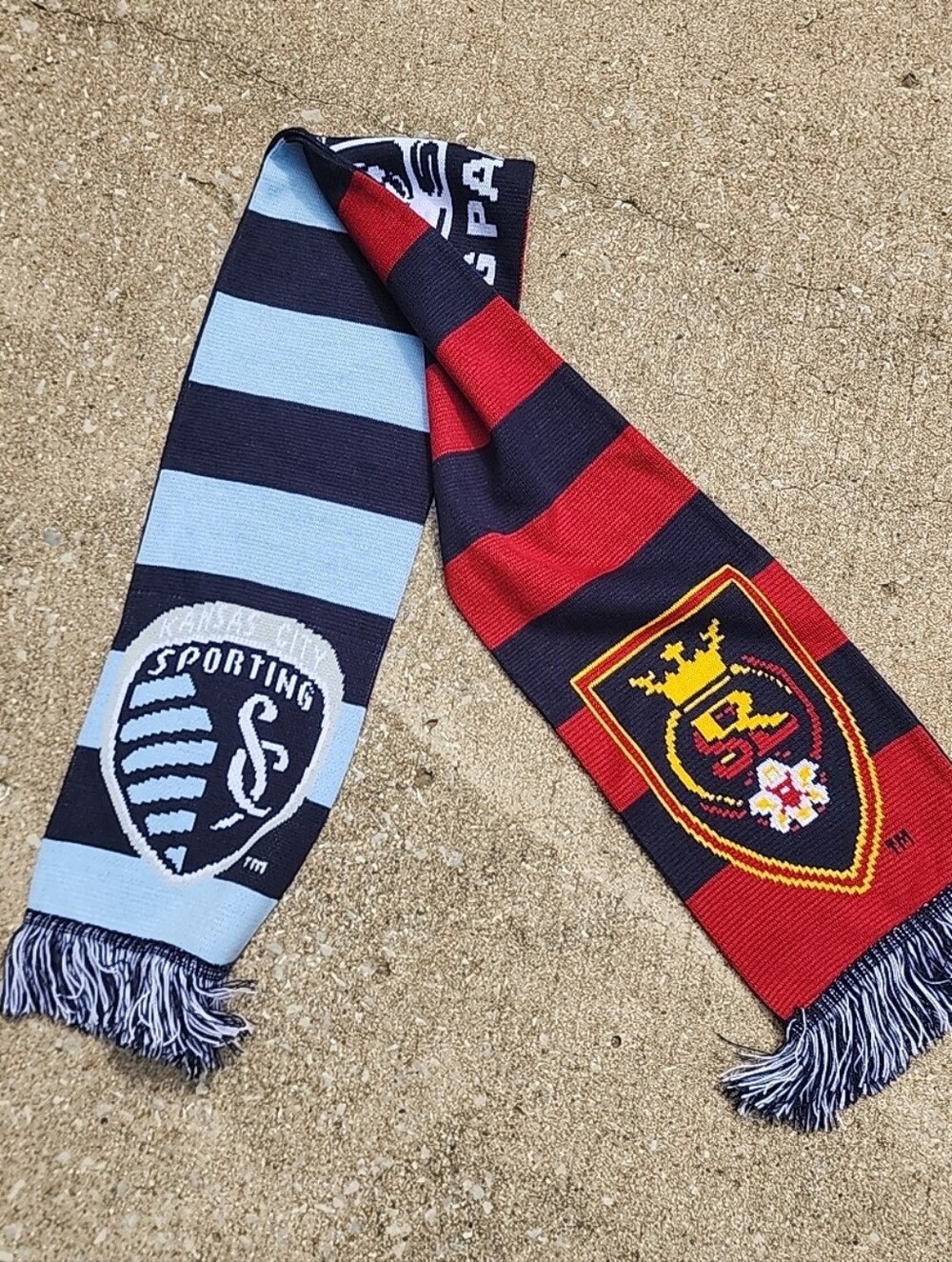 Sporting KC Scarf 2013 real Salt Lake 12/07/2013 Park Soccer